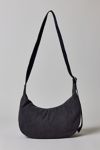 BAGGU Medium Denim Crescent Bag