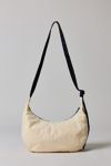 BAGGU Embroidered Painted Prairie Medium Nylon Crescent Bag