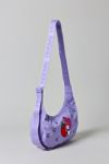 BAGGU X Hello Kitty And Friends Embroidered My Melody Medium Nylon Crescent Bag