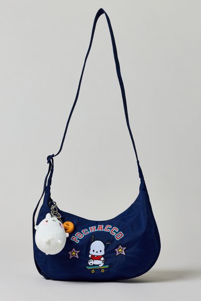 BAGGU X Hello Kitty And Friends UO Exclusive Pochacco Medium Nylon Crescent Bag