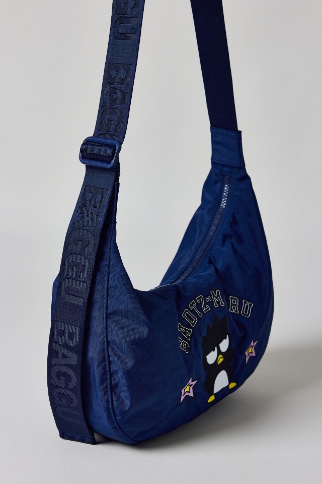 BAGGU X Hello Kitty And Friends UO Exclusive Badtz-Maru Medium Nylon Crescent Bag #1