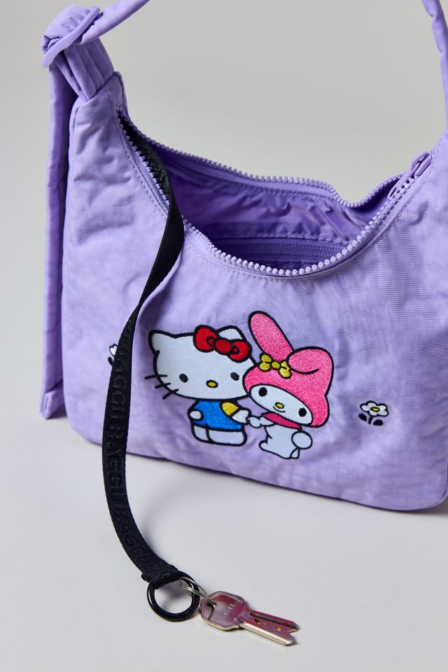 BAGGU X Hello Kitty And Friends Embroidered Hello Kitty & My Melody Mini Nylon Shoulder Bag #3