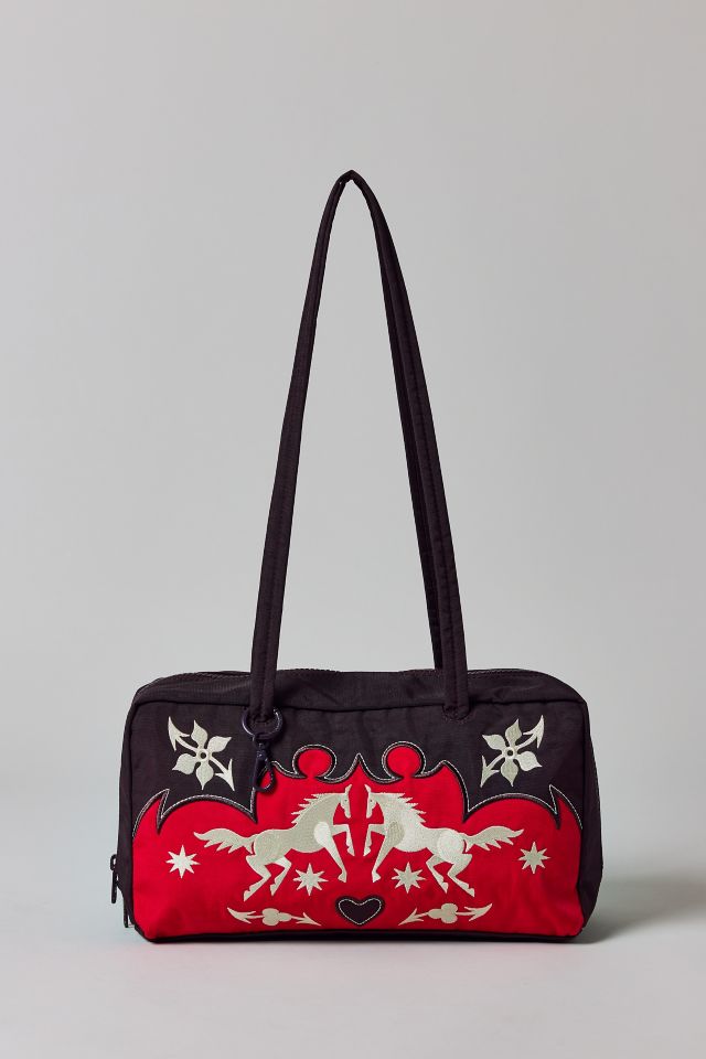 Sac Bowler en Nylon à Appliqué Western BAGGU #1