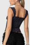 Edikted Marcella Wide Strap Mesh Corset