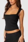 Edikted Fae Square Neck Open Back Top