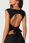 Edikted Fae Square Neck Open Back Top