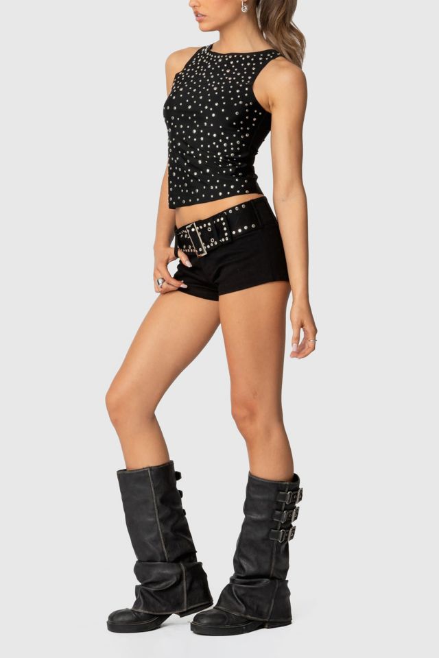 Edikted Alexandra Studded Top #1