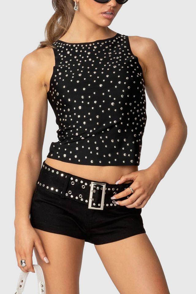 Edikted Alexandra Studded Top #3