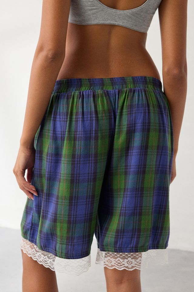 Out From Under In Your Dreams Lace Trim Long Boxer Short #1