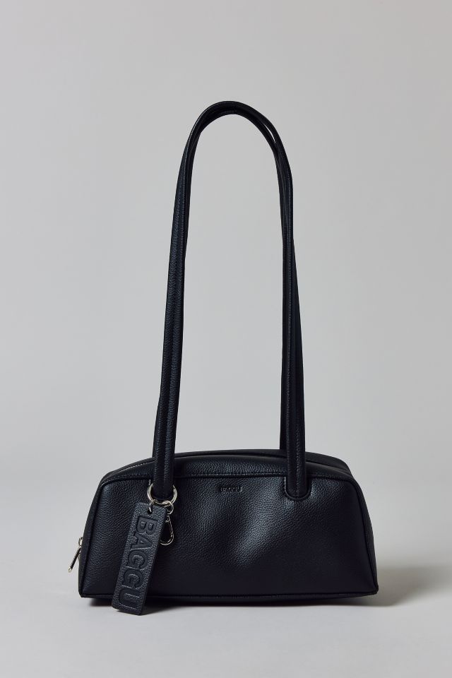 【BAGGU】新色☆チャームループ付リサイクルレザー Bowler Bag LTD RELEASE CIRCLE G'S BOWLER BAG | WOMEN'S BAGS | G/FORE