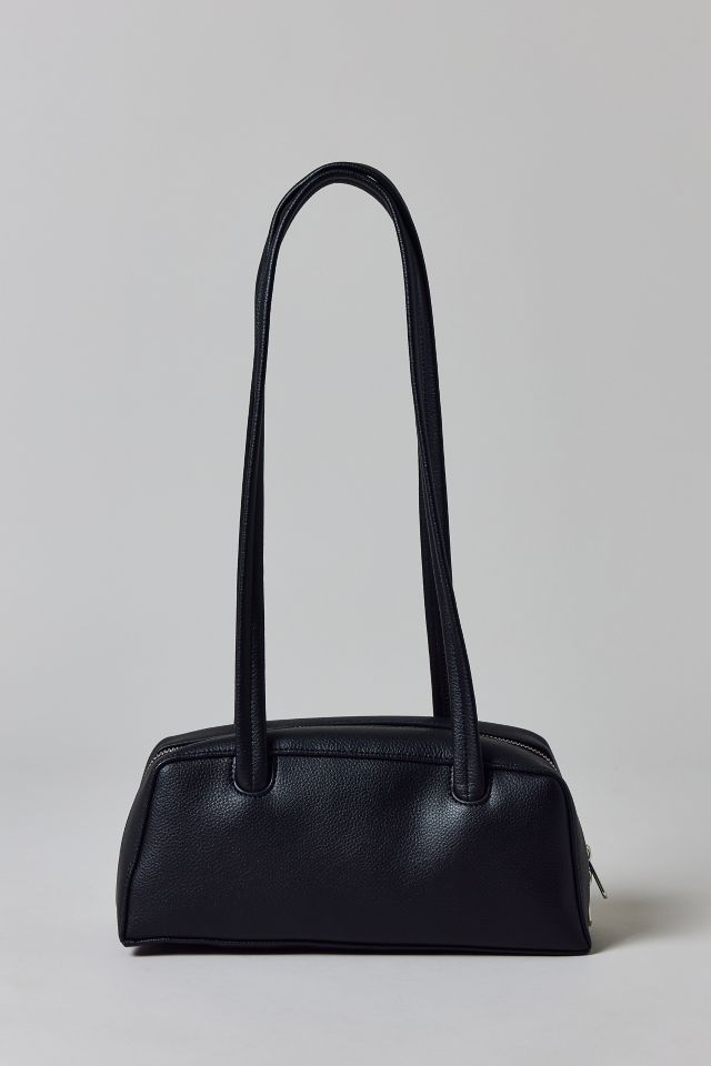 BAGGU Small Recycled Leather Bowler Bag #3