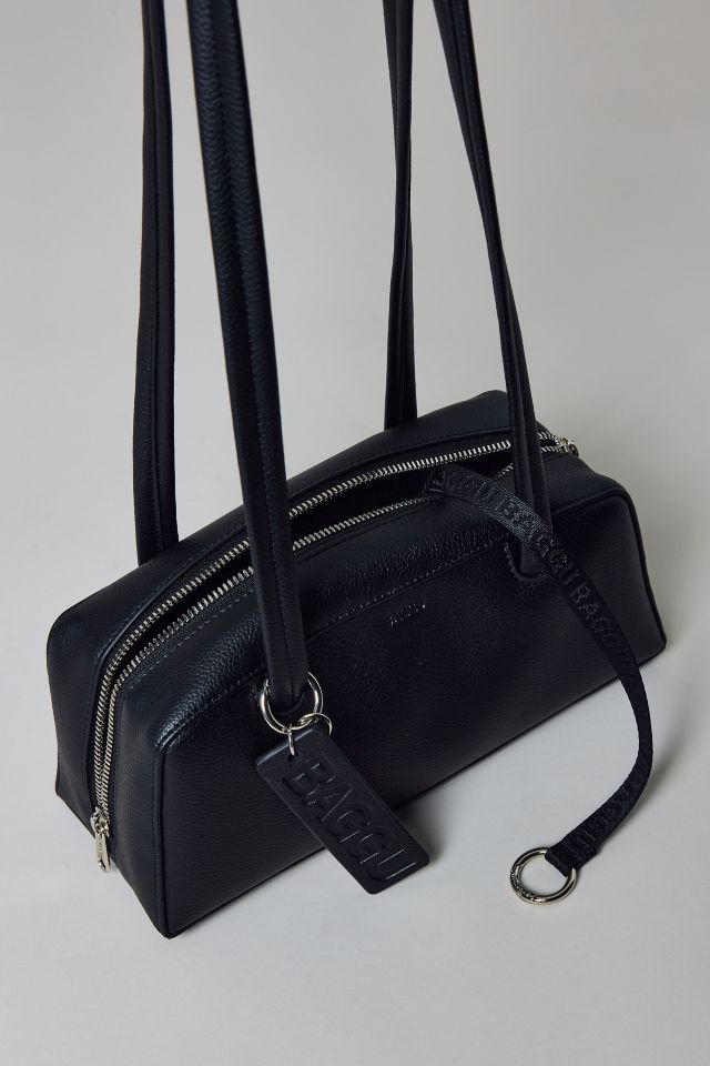 BAGGU Small Recycled Leather Bowler Bag #4