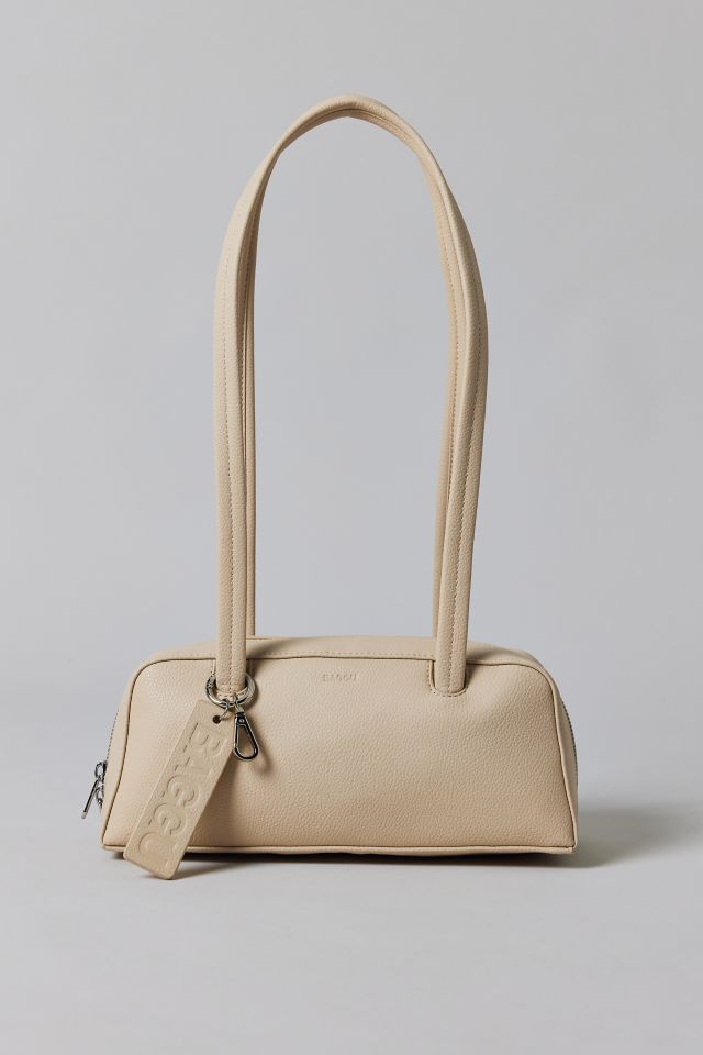 BAGGU Small Recycled Leather Bowler Bag #1