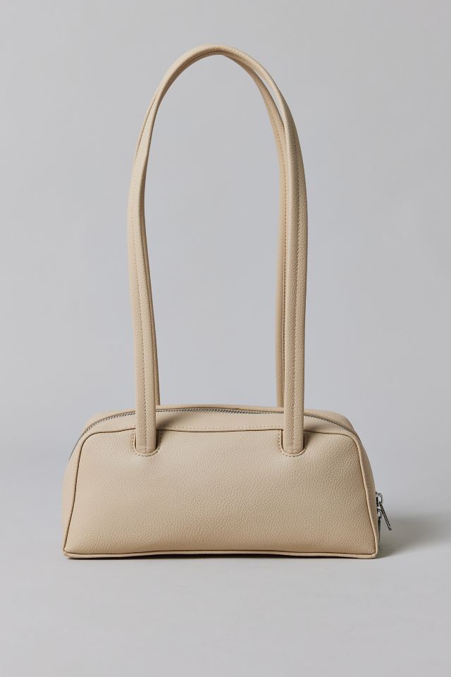 BAGGU Small Recycled Leather Bowler Bag #4