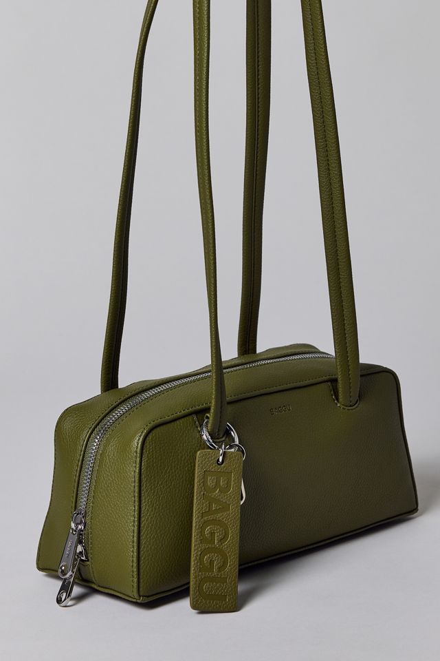 BAGGU Small Recycled Leather Bowler Bag #2