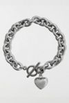 Five Fourty Nine Be Mine Heart Toggle Bracelet