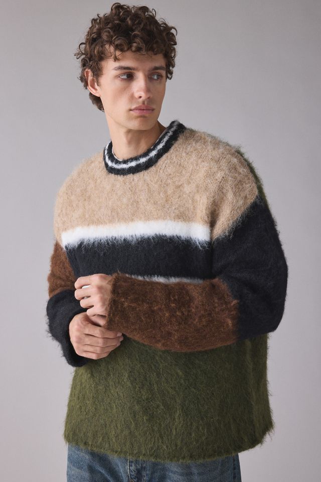 The Ragged Priest Patched Knit Crew Neck Sweater #1