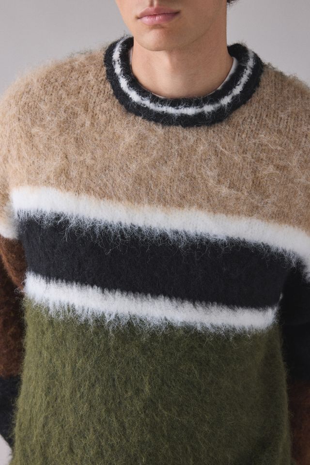 The Ragged Priest Patched Knit Crew Neck Sweater #3