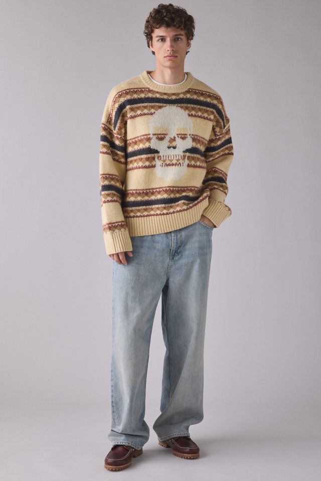 The Ragged Priest Fairisle Knit Crew Neck Sweater #2