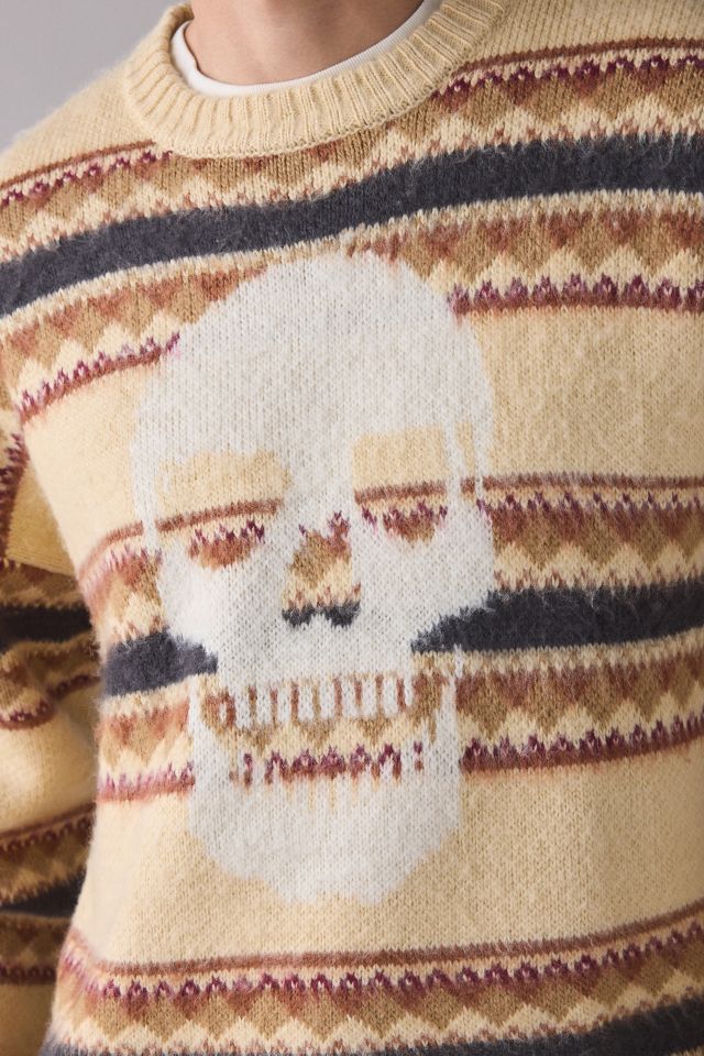 The Ragged Priest Fairisle Knit Crew Neck Sweater #3