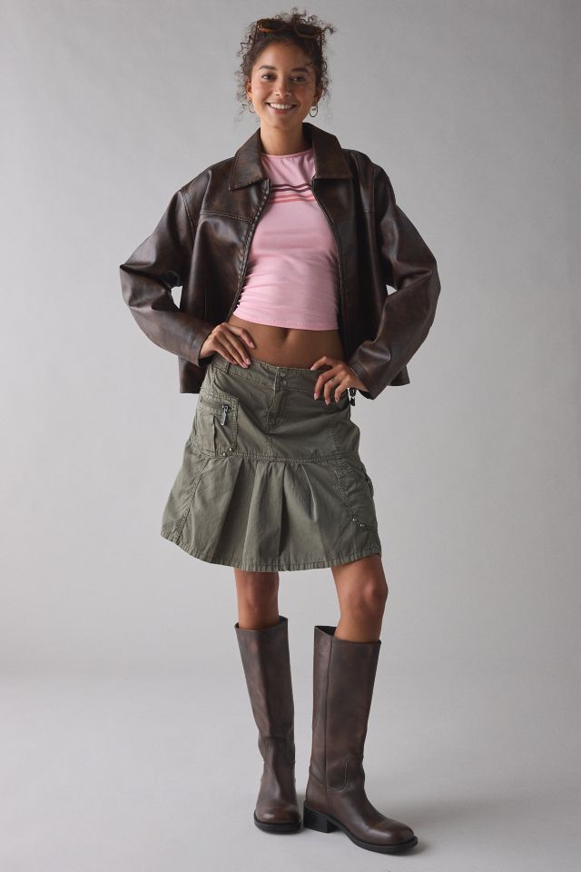 BDG Kelli Cadet Cargo Knee-Length Skirt #2