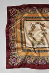 Ornate Patterned Silky Scarf
