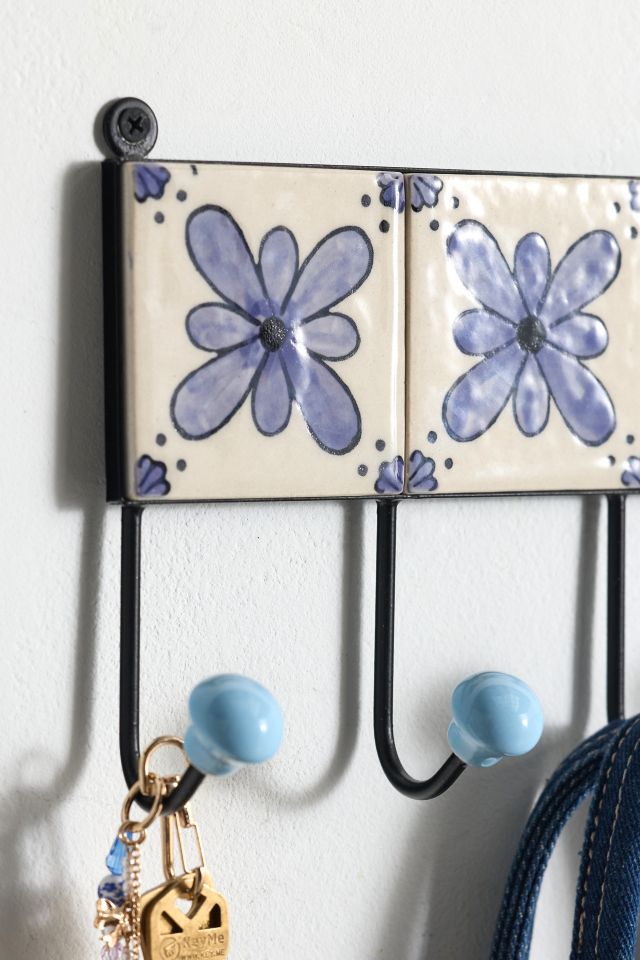 Multi Ceramic Tile Wall Hook #2