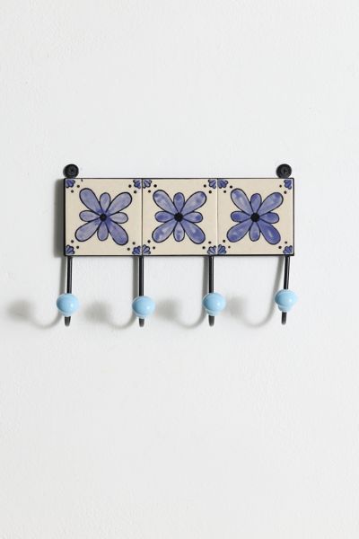 Multi Ceramic Tile Wall Hook