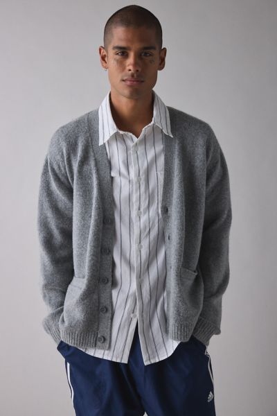 STUSSY ステューシー VERTICAL STRIPE CARDIGAN Stussy Vertical Stripe Cardigan | Urban Outfitters
