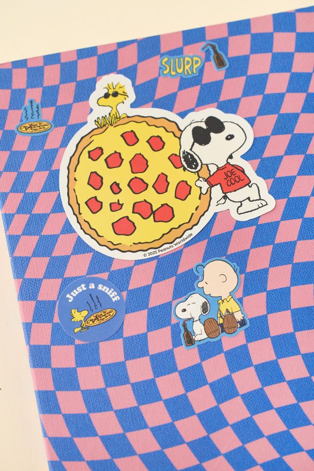PIPSTICKS Peanuts Hot Pizza Scratch 'N Sniff Scented Sticker Set #2