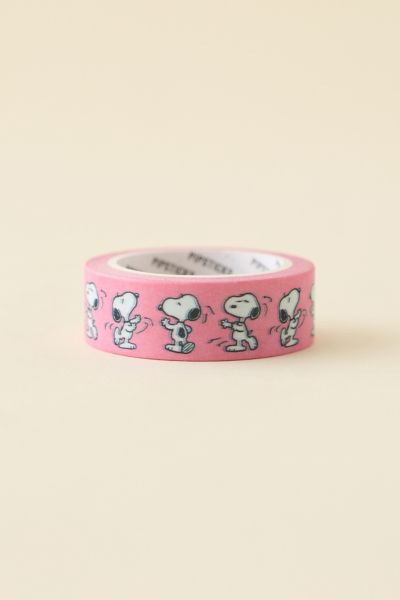 PIPSTICKS Peanuts Snoopy Twist & Wag Washi Tape