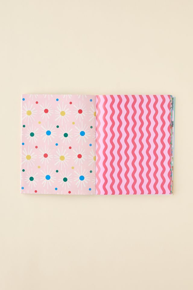 PIPSTICKS Pattern Play Wrapping Paper Book #4
