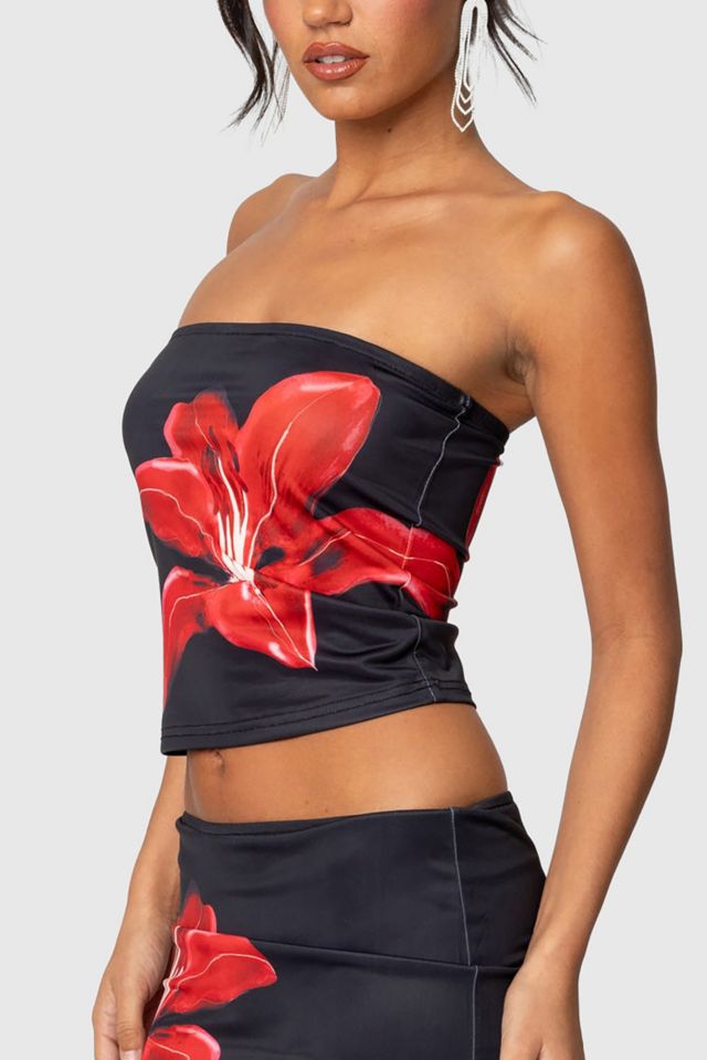 Edikted Tiger Blossom Tube Top #2