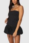 Edikted Polka Dot Built-In Bra Tube Top