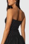 Edikted Polka Dot Built-In Bra Tube Top
