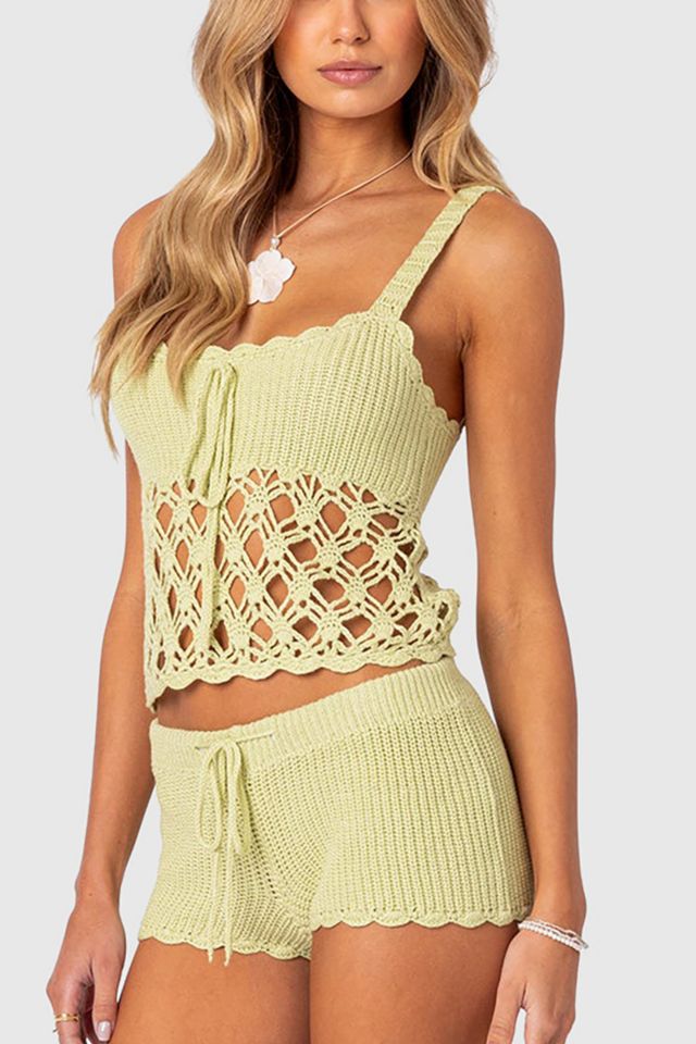 Edikted Danika Crochet Top #3