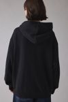 BDG Dusty Spider Graphic Oversized Zip-Up Hoodie Sweatshirt