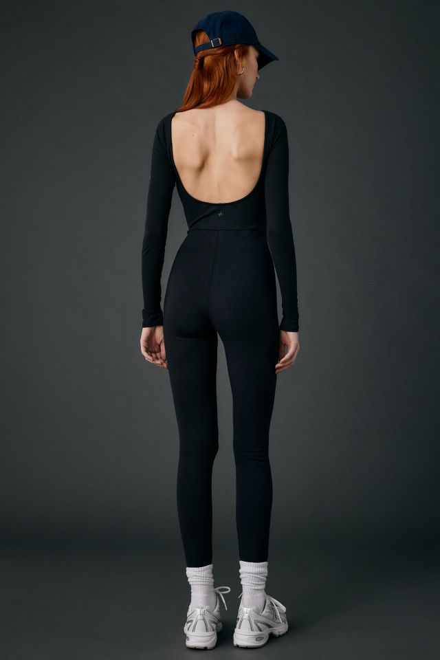 Out From Under Bec Long Sleeve Scoop Back Athletic Jumpsuit #2