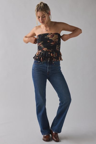 Silence + Noise Rebel V-Neck Halter Top