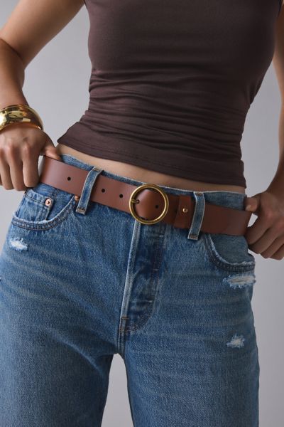Levi's 38mm Drop Loop Belt In Tan, Women's At Urban Outfitters