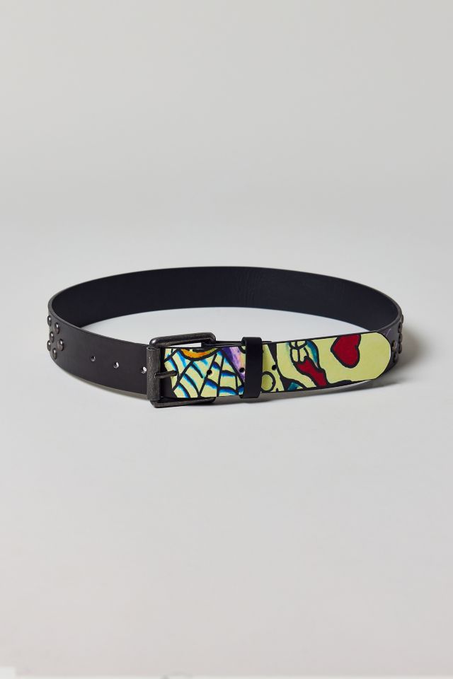 Ed Hardy Skull In Love Belt