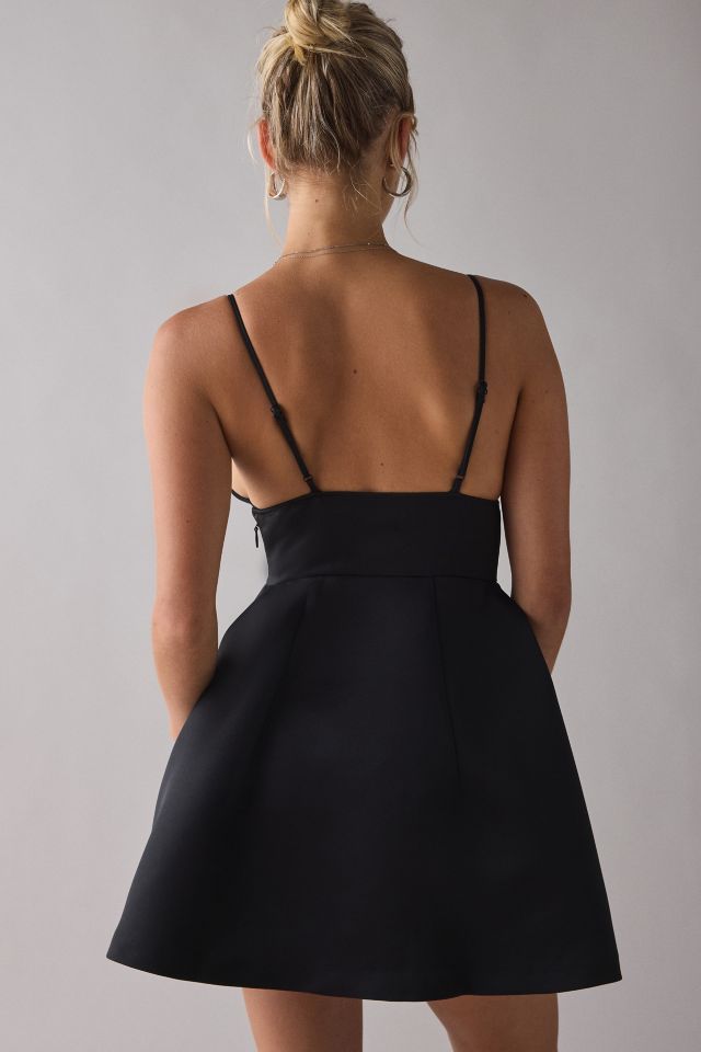 Kimchi Blue Petit Fours Fit-And-Flare Satin Mini Dress #2