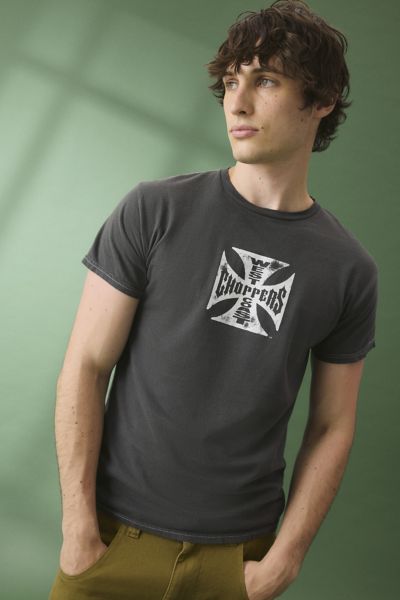 Urban Outfitters West Coast Choppers Graphic Tee In Black, Men's At  In Black