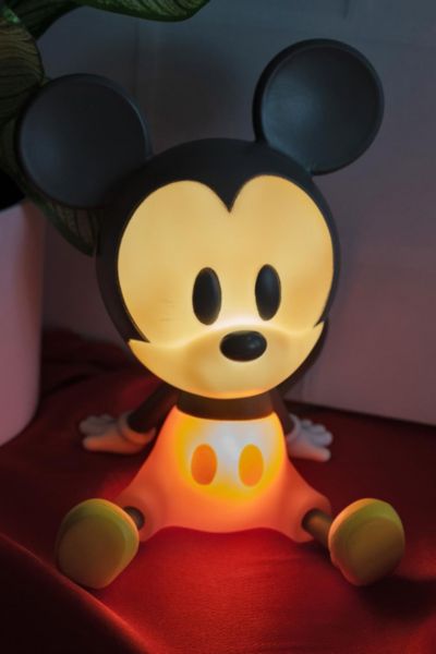 Urban Outfitters Disney Mickey Mouse Led Mood Light In Black At