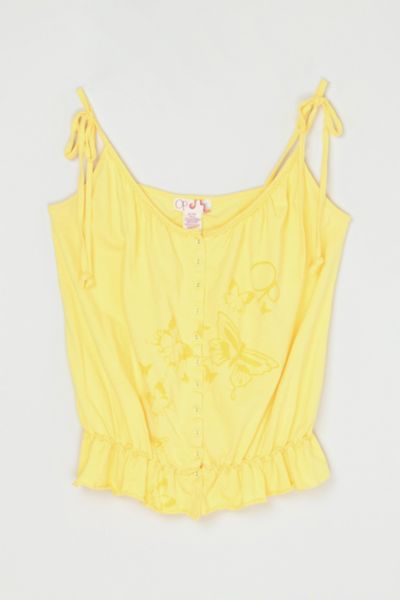 Vintage Y2k Op Printed Spaghetti Strap Top