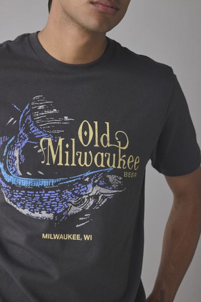 Old Milwaukee Fishing Graphic Tee