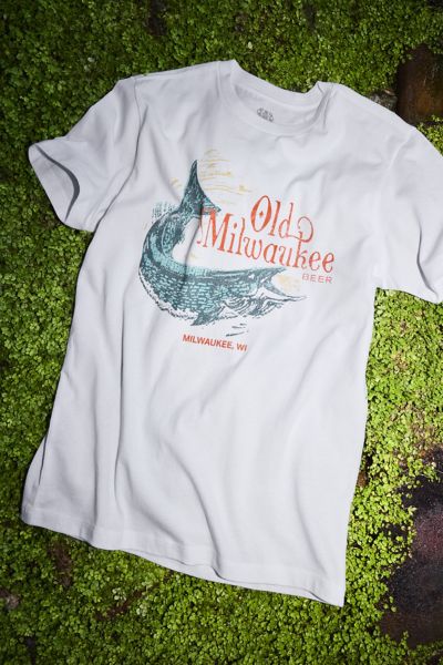 Old Milwaukee Fishing Graphic Tee