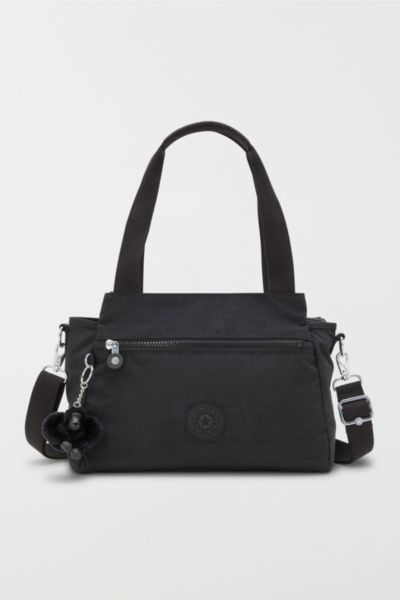 Kipling Elysia Nylon Shoulder Bag In Black, Women's At Urban Outfitters