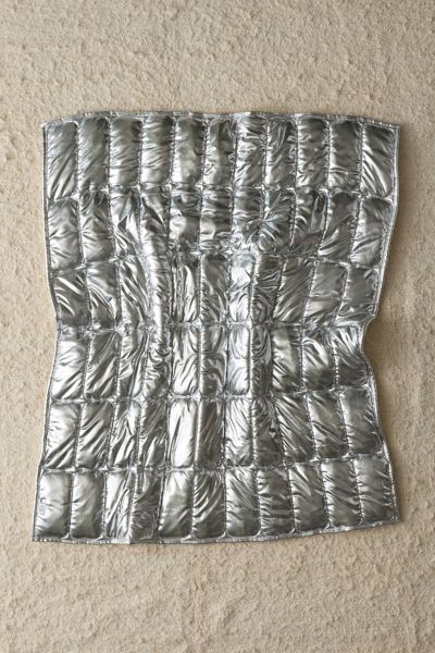 Chipotle UO Exclusive Burrito Wrap Metallic Throw Blanket