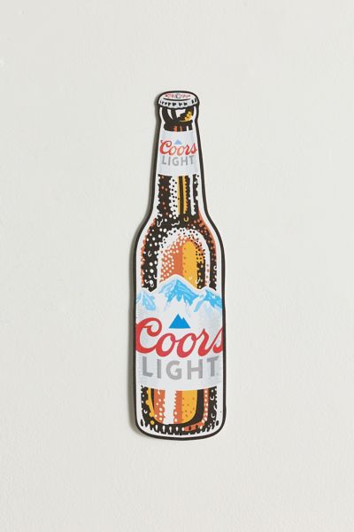 Urban Outfitters Beer Bottle Metal Wall Hanging In Coors At  In Multi
